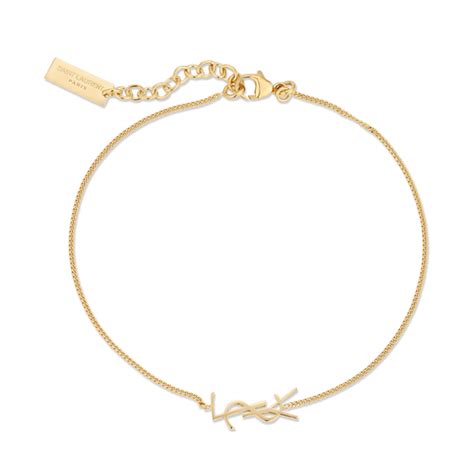 ysl gold bracelet